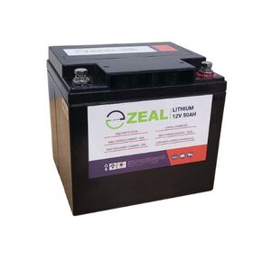 Zeal 12V 50Ah LiFePO4 Lihtium Battery