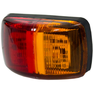 Supex Low Profile Marker Lamp, Red/Amber