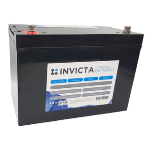 Invicta 12V 100Ah Lithium Battery with 4 Series Functionality
