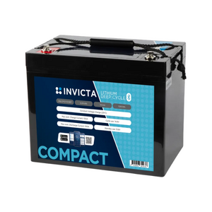 Invicta 12V 100Ah BT Lithium Compact