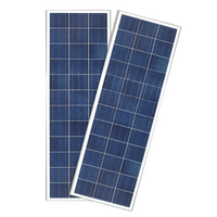 Enerdrive 2 x 120W Slim Fixed Solar Panel, Twin Pack