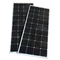 Enerdrive 2 x 190W Fixed Solar Panel - Silver, Twin Pack