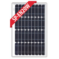 Enerdrive 20W Mono Crystalline Fixed Solar Panel
