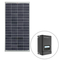 Projecta 200W Fixed Solar Panel with MC4 Type Connectors & 40A 5 Stage MPPT Solar Charge Controller