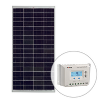Projecta SPP160-MC4 Polycrystalline 12V 160W Fixed Solar Panel with 30Amp Solar Charger Controller