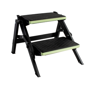Supex Black Two Stage Aluminium Step