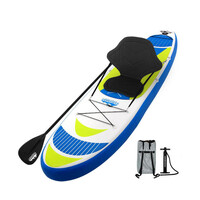 Weisshorn 3.35m Yellow Inflatable Stand Up Paddle Board with Adjustable Seat