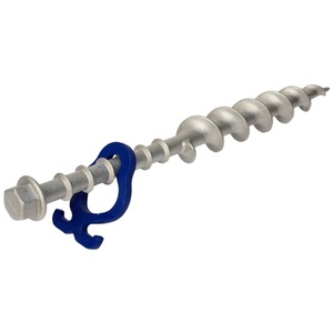 Peggy Peg Large Aluminium Screw-in-Peg, 310mm, Pack of 2