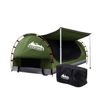 Weisshorn Celadon Double Swag with 7cm Mattress