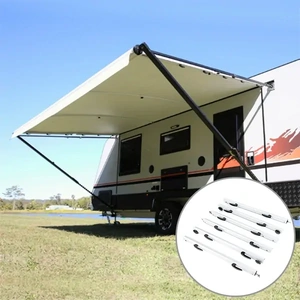 Aussie Traveller Sunburst Eclipse Roller Tube Charcoal Roof Black Ends Awning