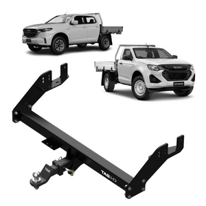 TAG Heavy Duty Extended Towbar for Mazda BT-50 & Isuzu D-MAX, Extended Cab Chassis Without Step (07/2020 - on)