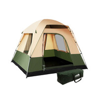 Weisshorn Green 4 Person Camping Tent