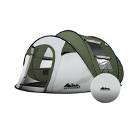 Weisshorn 4-5 Person Instant up Camping Tent