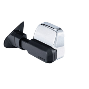 MSA 4x4 Chrome Heated Towing Mirrors with External GPS and no Indicators for VW Amarok (2009 - 03/2023)