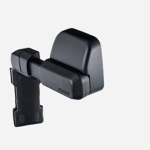 MSA 4x4 Black Manual Towing Mirrors with no Indicators for LC70-79 Landcruiser (1984 - Current)