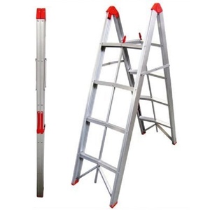 TRA Aluminium Collapsible 4 Step Box Stick Ladder