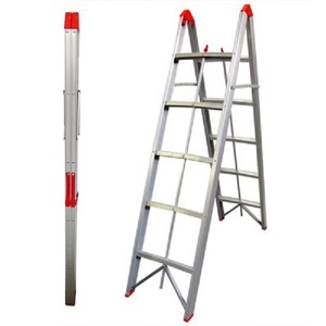 TRA Aluminium Collapsible 5 Step Box Stick Ladder