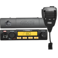 GME 5W Compact Remote Head UHF CB Radio with ScanSuite