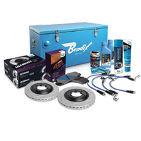 Bendix Ultimate 4WD Brake Upgrade Kit with 2 inch Lift (Flat Rotor) to suit Holden Colorado (2012-2020) RG