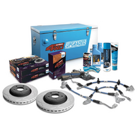 Bendix Ultimate 4WD Brake Upgrade Kit with 2 inch Lift 18" Wheels to suit Jeep Grand Cherokee (2010-2018) WK2 WK & (2010-On) WK WK2