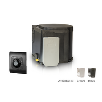 Truma UltraRapid gas hot water system with Cream Cowl & Cover