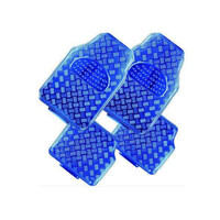 DZ Venom 4-Piece Blue Rubber Car Mat