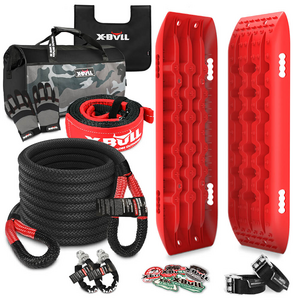 X-BULL Recovery Kit with Red Tracks