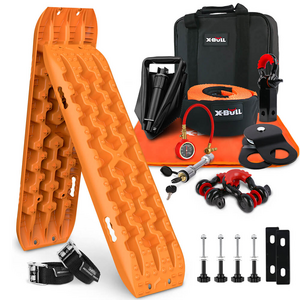 X-BULL Medium Recovery Kit with Orange Tracks
