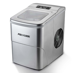Polycool 2L Silver Portable Ice Maker