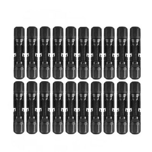 Aimall Solar Panel Connectors IP67 30A Line Plug Socket Male & Female MC4, 20 Pairs