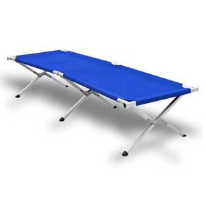Bargene Blue Stretcher Bed with Carry Bag