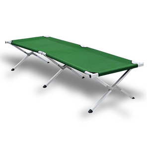 Bargene Green Stretcher Bed with Carry Bag