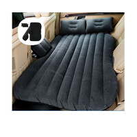DZ Inflatable Car Back Seat Mattress Portable Travel Camping Air Bed Rest Sleeping