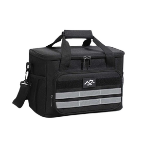 Elosung Black 18L Outdoor Insulated Cooler Bag