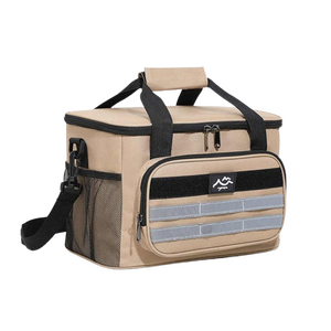 Elosung Brown 18L Outdoor Insulated Cooler Bag