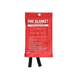 DZ Fibreglass Fire Extinguishing Blanket for Home Car Boat Caravan Safety 1 x 1m