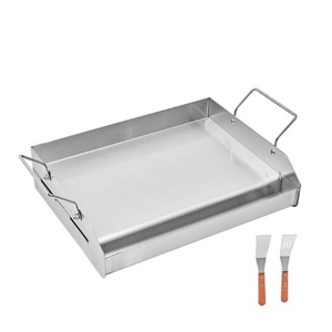 VEVOR Stainless Steel Griddle Flat Top 430 x 330mm