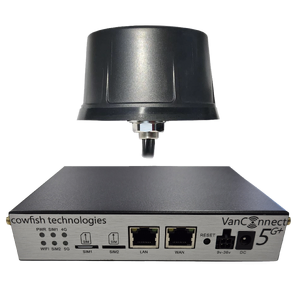 Cowfish VanConnect 5G+ Caravan WIFI Router with External Antenna
