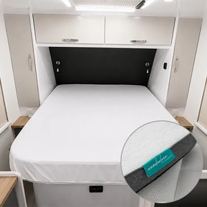 Dreamer RV Queen Short Mattress Topper and Protector