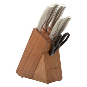 Westinghouse Acacia Wood 7 Piece Knife Block Set