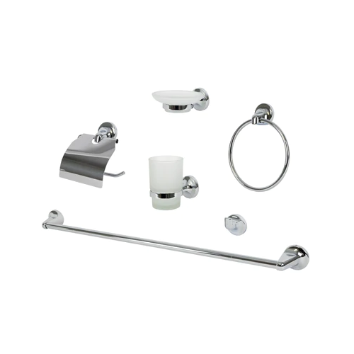 Aussie Traveller Chrome Bathroom Accessories Set