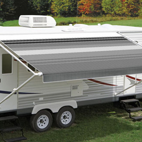 Carefree Fiesta 16ft (4.88m) Black & Gray Dune Rollout Awning (No Arms), FF168D00