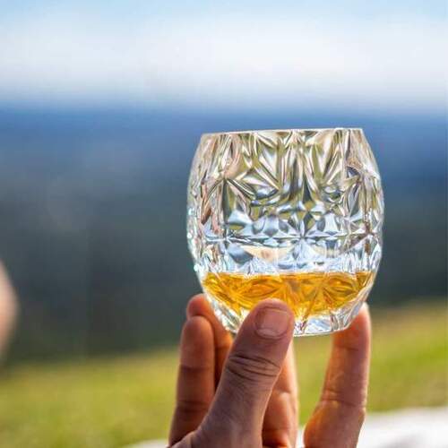 D-Still 300ml Polycarbonate Heavy Whisky Rocks Glass, Set of 4