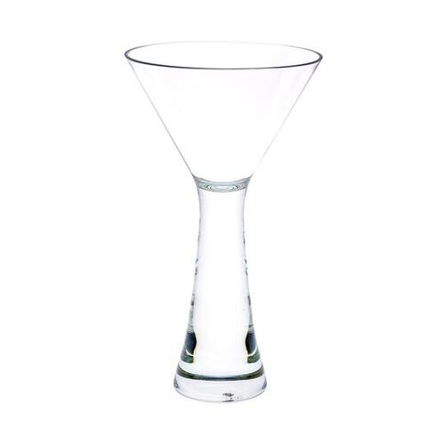 D-Still 310ml Polycarbonate Martini Glass with Bubble Base, Set of 4