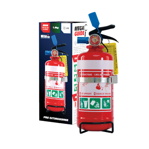 MegaFire 1kg ABE Fire Extinguisher