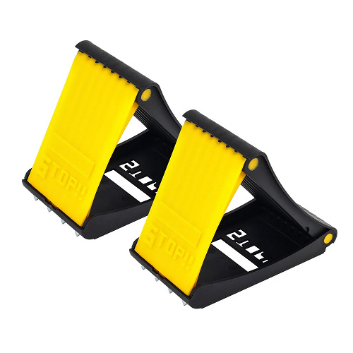 Aussie Traveller Folding Wheel Chocks 2 Pack