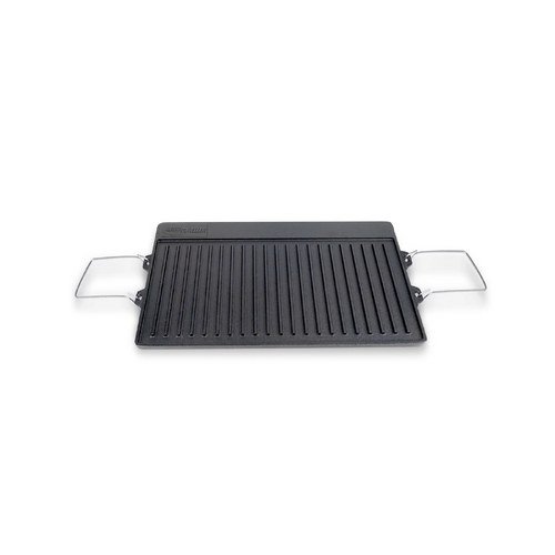 Aussie Traveller Cast Iron 2 Burner BBQ Plate