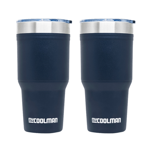 myCOOLMAN 2 x Thermal 887ml Stainless Steel Tumbler Pack