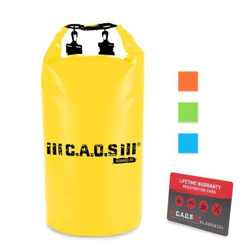 CAOS 20 Litre Yellow Dry Bag