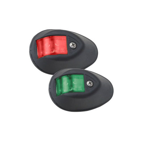 Perko Black P&S Side Mount Navigation Lights with Compact Low / Profile